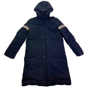 Vintage Adidas Y-3 Yohji Yamamoto Wool Puffer Hooded Coat